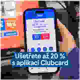 Co nákup, to blíž ke slevám 🤩 Mrkněte, jak je jednoduché sbírat s aplikací Clubcard e-známky a vyměnit je za slevu 10 % nebo 20 % na další nákupy.